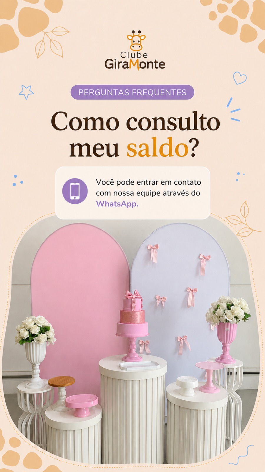 Como consulto meu saldo? Fale com a equipe pelo WhatsApp