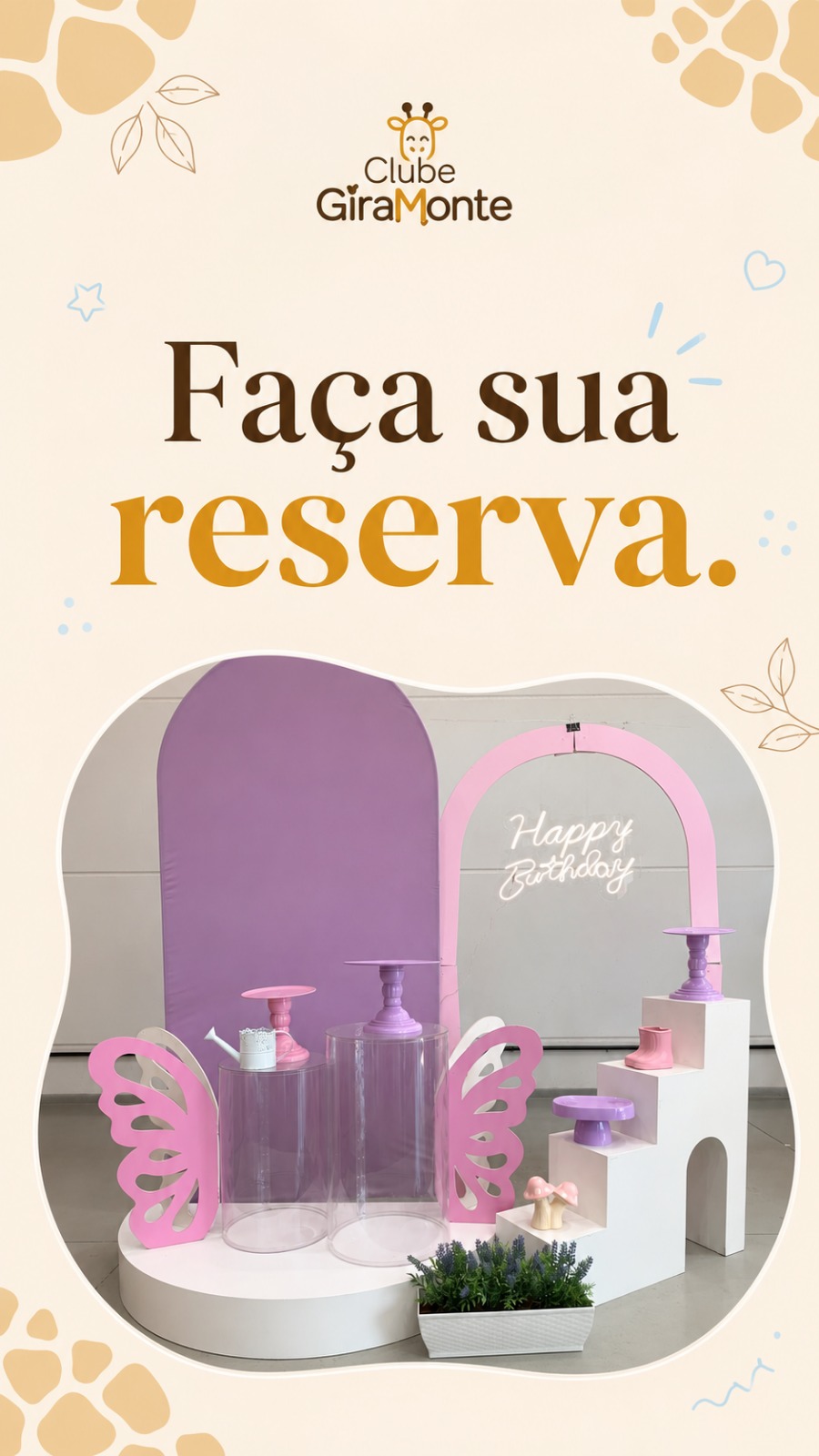 Faça sua reserva com o Clube GiraMonte